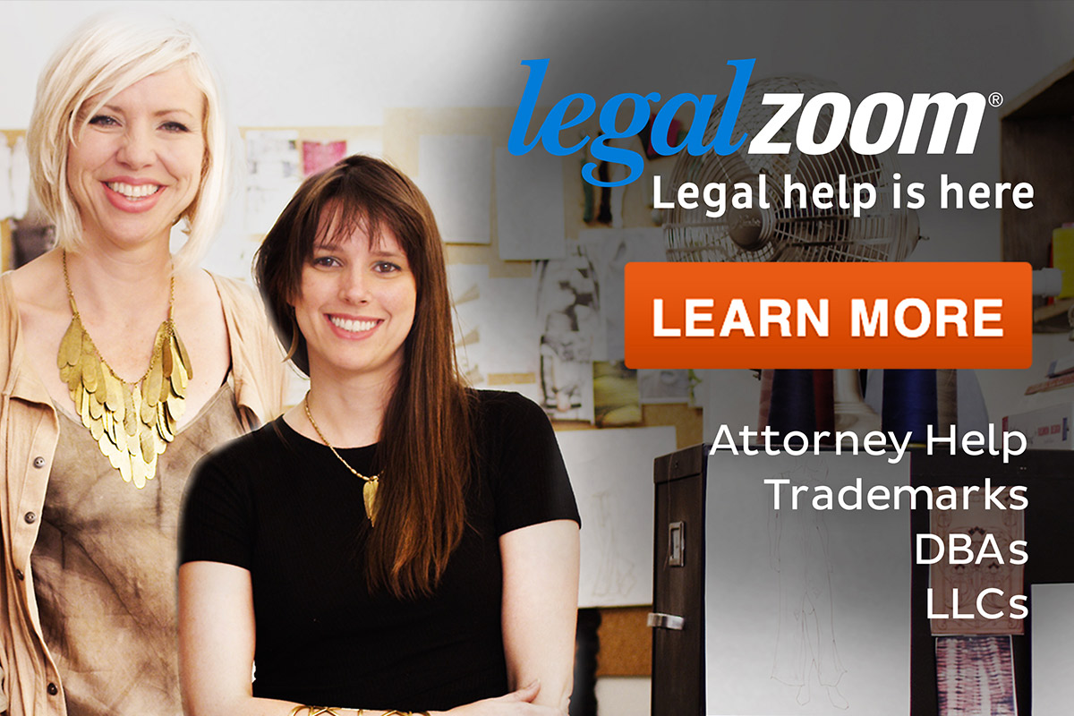 LegalZoom banner ad C